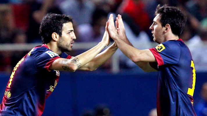 Telediario 1 - Remontada polémica del Barça en Sevilla