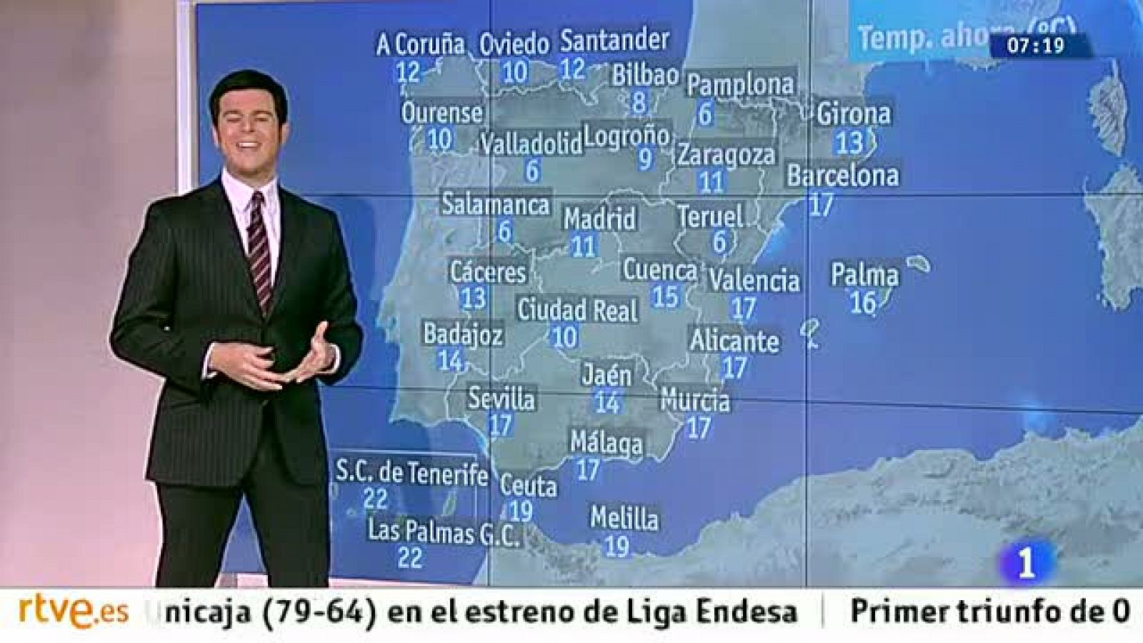 El tiempo: Nuboso en Baleares, noroeste de Galicia y Canarias | RTVE Play