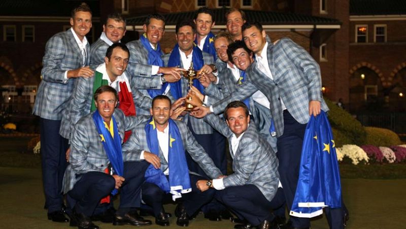 Europa gana la Ryder Cup y se la dedica a Severiano Ballesteros
