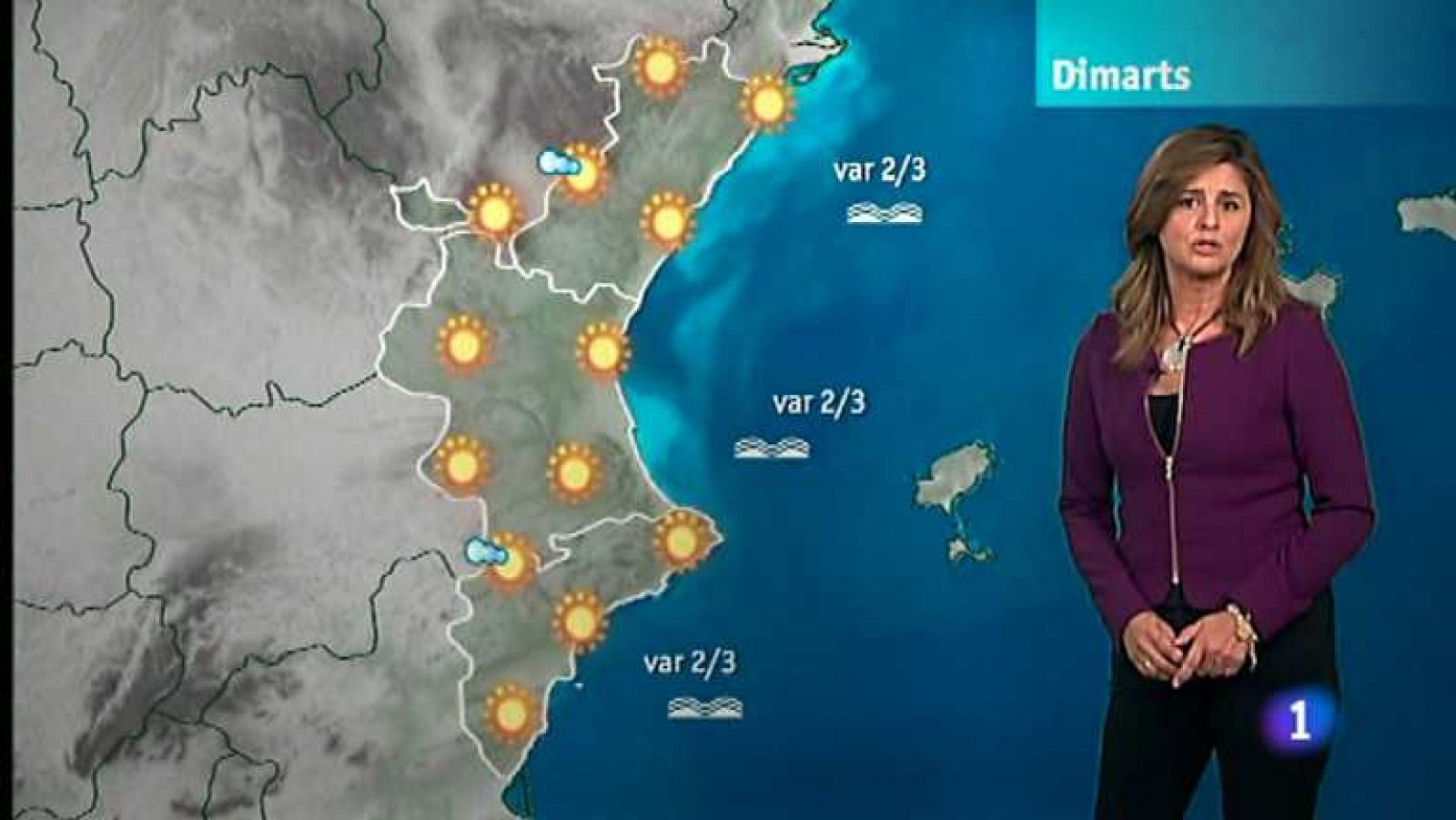 El tiempo en la Comunidad Valenciana - 01/10/12 - Ver ahora