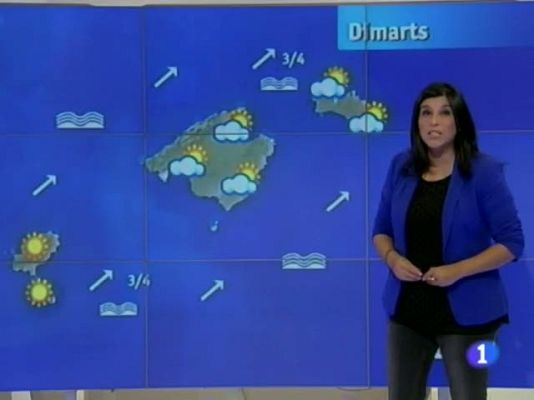 Informatiu Balear - El temps a les Illes Balears - 01/10/12