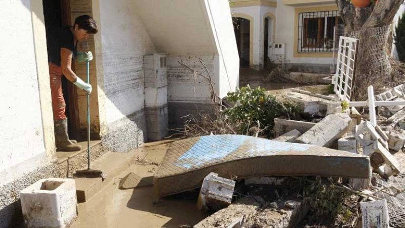 Problemas de suministro de agua, luz y teléfono en las zonas afectadas por el temporal