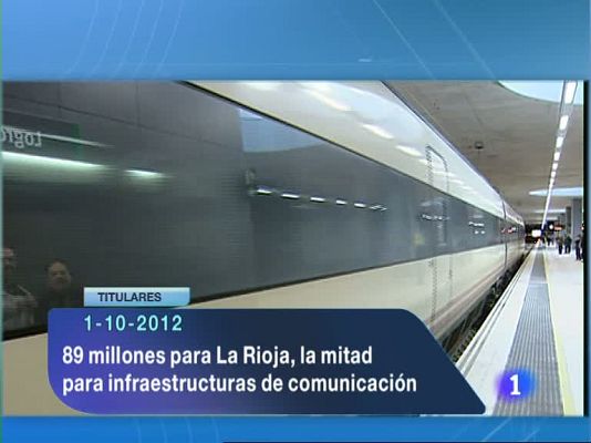Informativo Telerioja - Informativo Telerioja 2 - 01/10/12