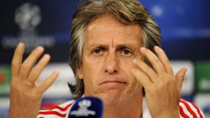 Desafío Champions - Jorge Jesús: "El Barça es de otra dimensión, pero no tenemos miedo"