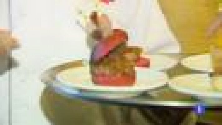 Telediario 1 - El fútbol y la gastronomía se fusionan