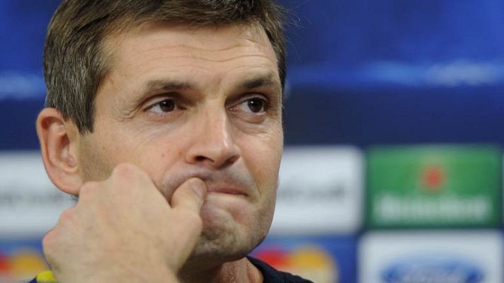 Telediario 1 - Vilanova: "El partido que importa es el de mañana"