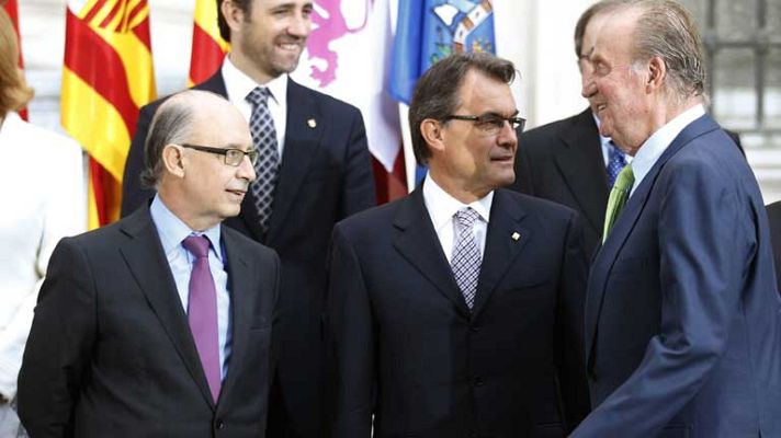 Telediario 1 - Ambiente en la conferencia de presidentes autonómicos