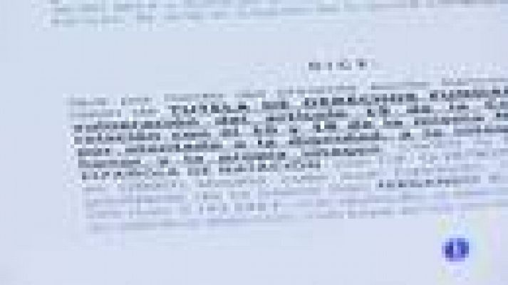 Telediario 1 - Tarrés denuncia una campaña de Carpena contra ella