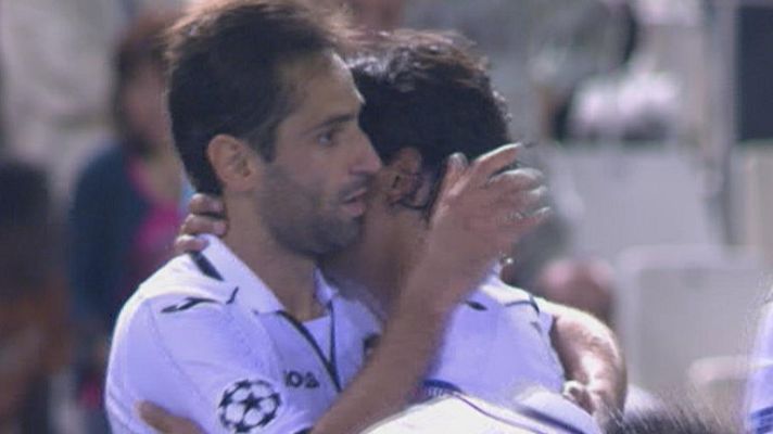 Champions League - Jonas adelanta al Valencia en Mestalla