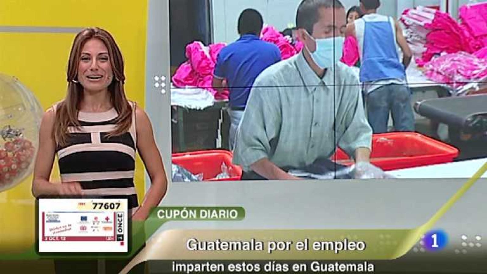 Sorteo ONCE - 02/10/12 - Ver ahora