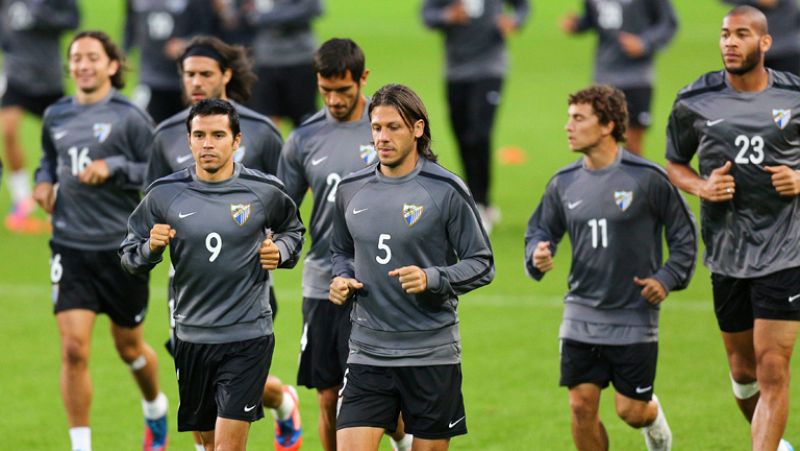 El Málaga solo piensa en ganar al Anderlecht