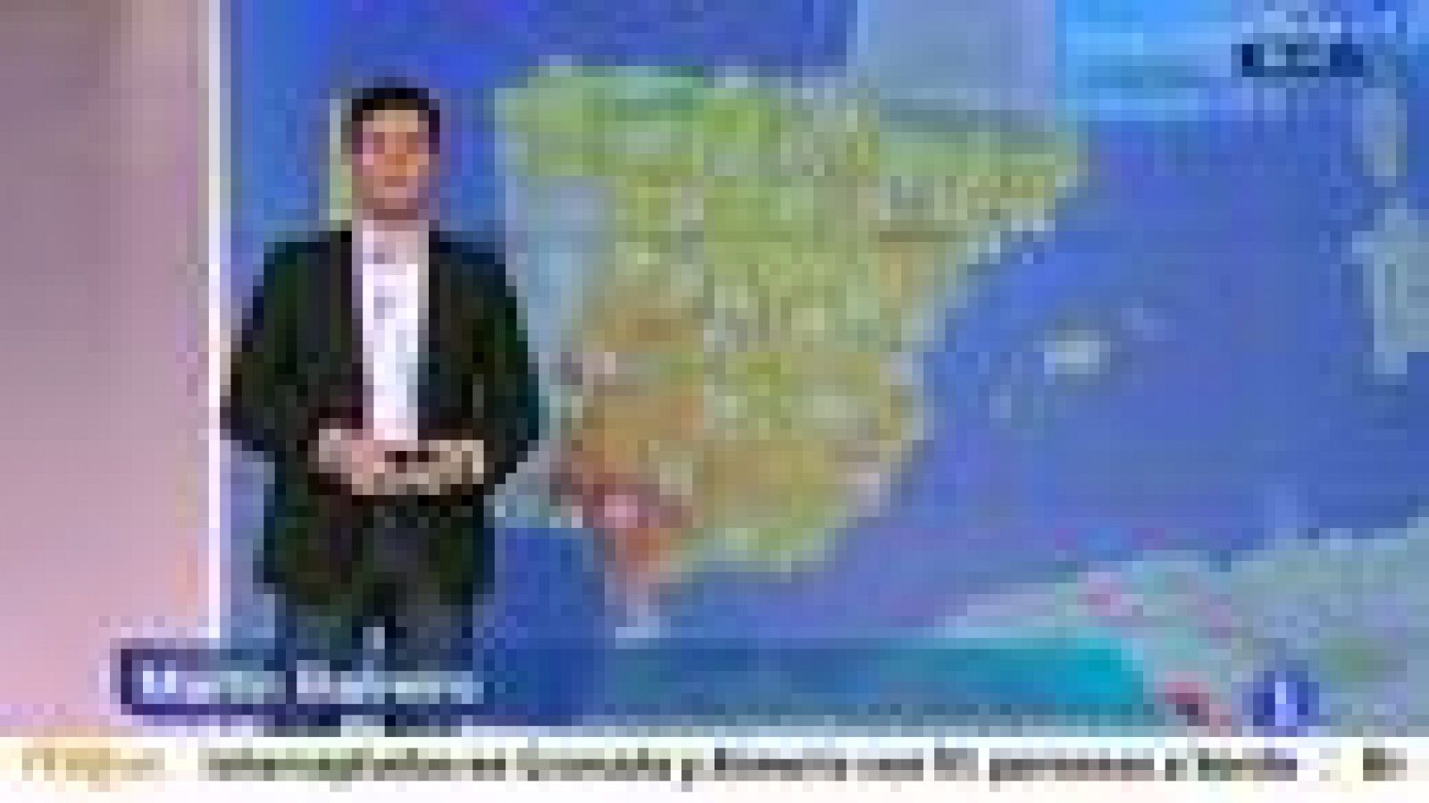 El tiempo: Cielo nuboso en Galicia y en el área del Cantábrico, con posibles lluvias | RTVE Play