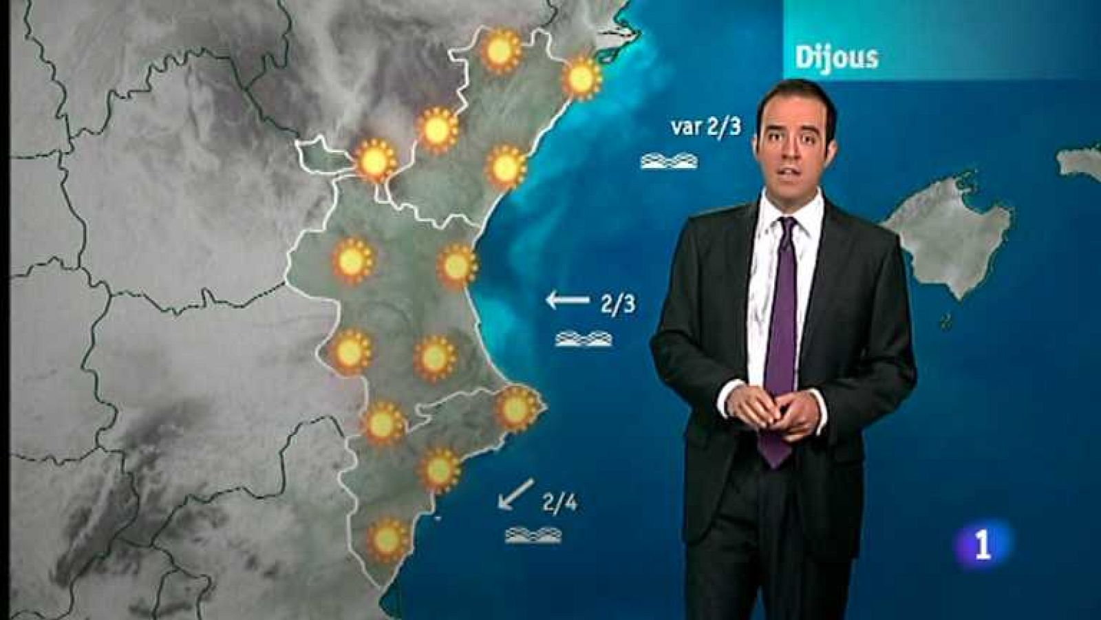 El tiempo en la Comunidad Valenciana - 03/10/12 - ver ahora