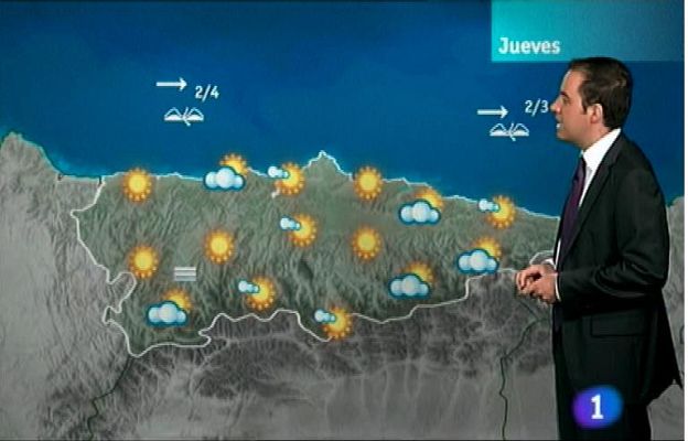 Panorama Regional - El tiempo en Asturias - 03/10/12