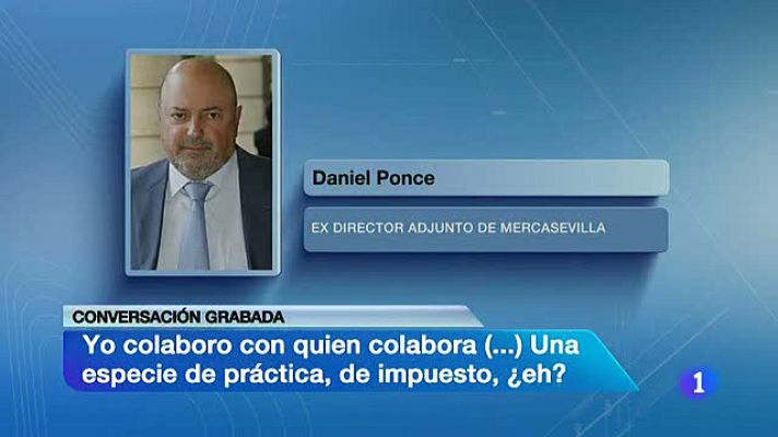 Telediario 1 - Hoy se ha reanudado el primer juicio por el caso Mercasevilla