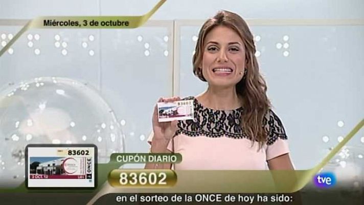 Sorteo ONCE - 03/10/12