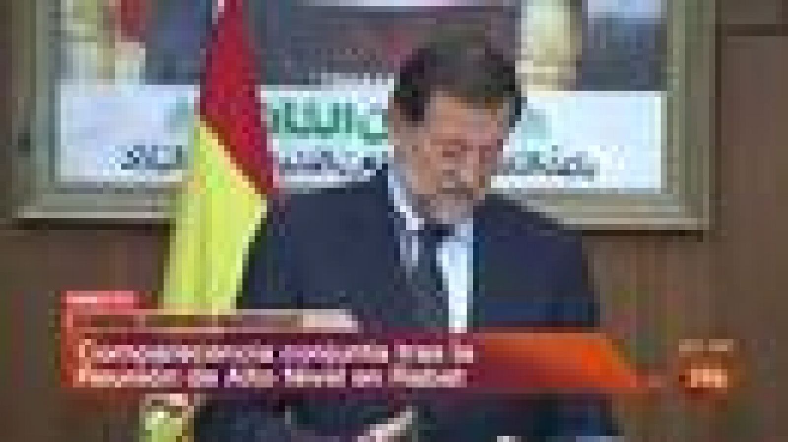 El presidente del Gobierno español, Mariano Rajoy, ha advertido hoy a la Unión Europea de que, ante la situación económica que atraviesa la eurozona, "ha llegado el momento de pasar de los discursos a los hechos" y cumplir los acuerdos a los que llegan los líderes de los Veintisiete.