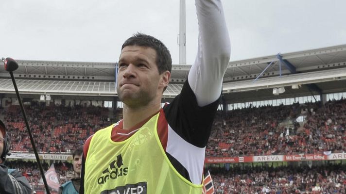 Telediario 1 - Ballack, el 'Poulidor' del fútbol