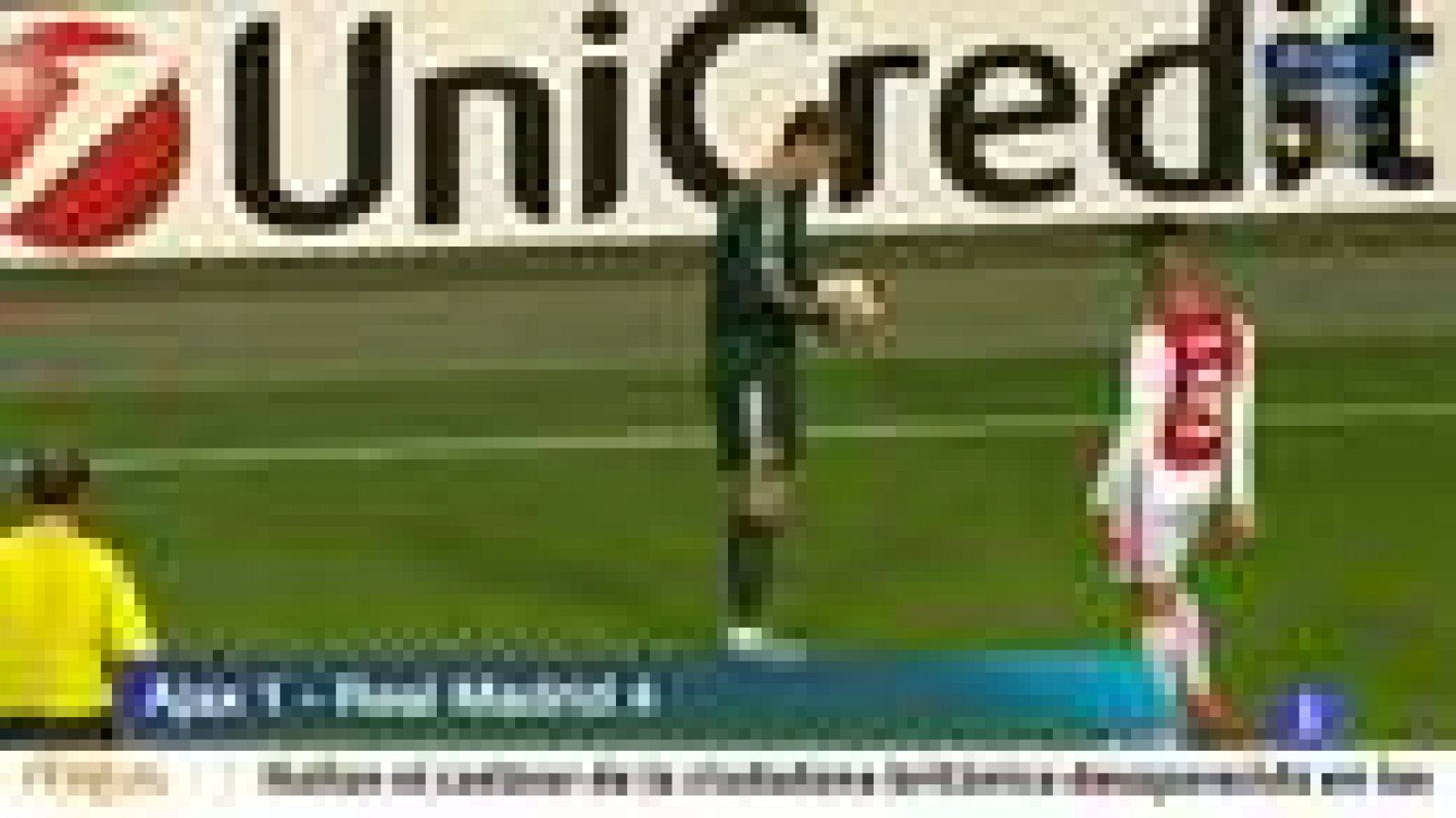 Telediario 1: El Madrid golea al Ajax con un triplete de Cristiano | RTVE Play