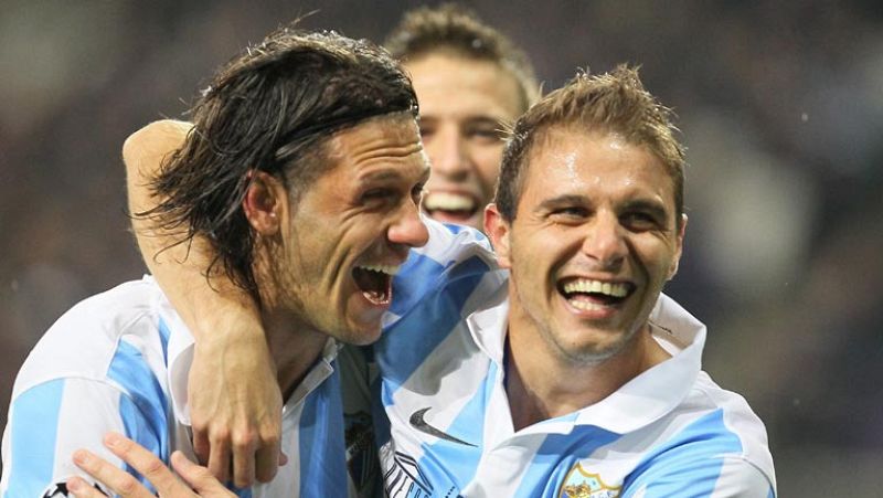 El Málaga destroza al Anderlecht a domicilio (0-3)