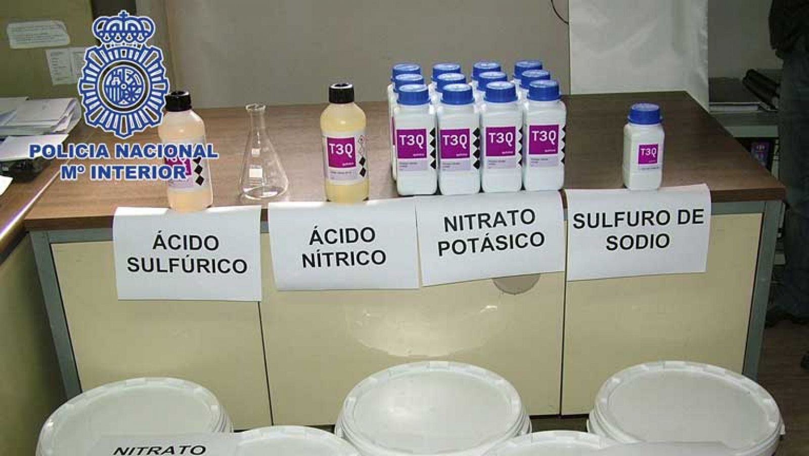 Detenido un joven con 140 kilos de explosivos con los que planeaba un atentado