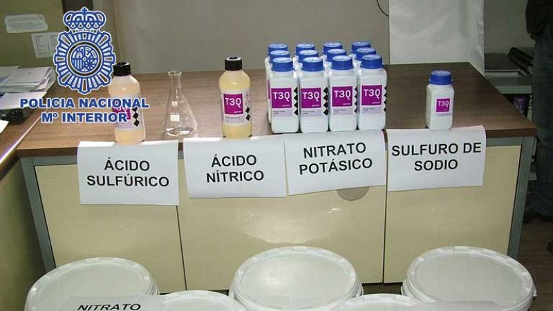 Detenido un joven con 140 kilos de explosivos con los que planeaba un atentado 