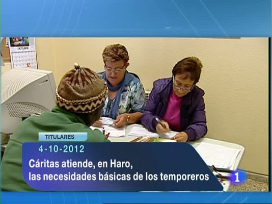 Informativo Telerioja - Informativo Telerioja 2 - 04/10/12