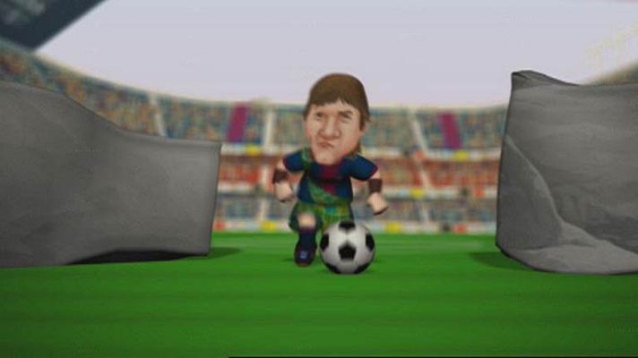 Telediario 1 - Los 'Barça Toons' preparan el clásico en una villa medieval