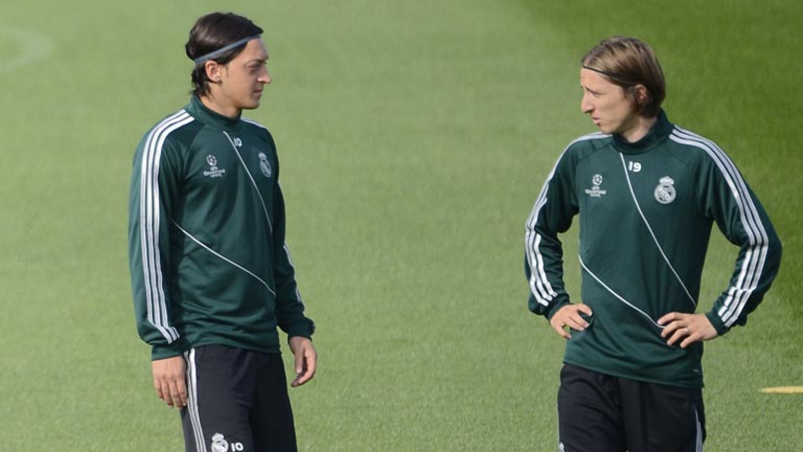 Entrenamiento a puerta cerrada del Madrid antes del 'clásico'