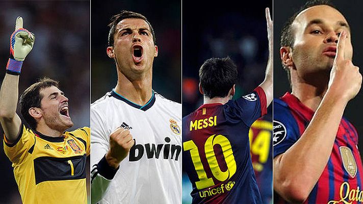 Telediario 1 - Messi y Cristiano llegan 'on fire' al clásico