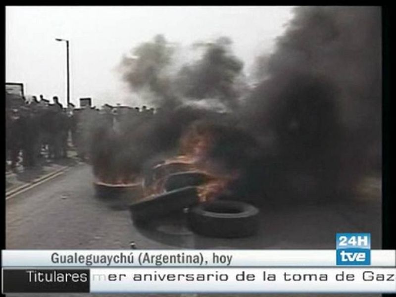  El campo reanuda la huelga comercial tras la detención de un dirigente