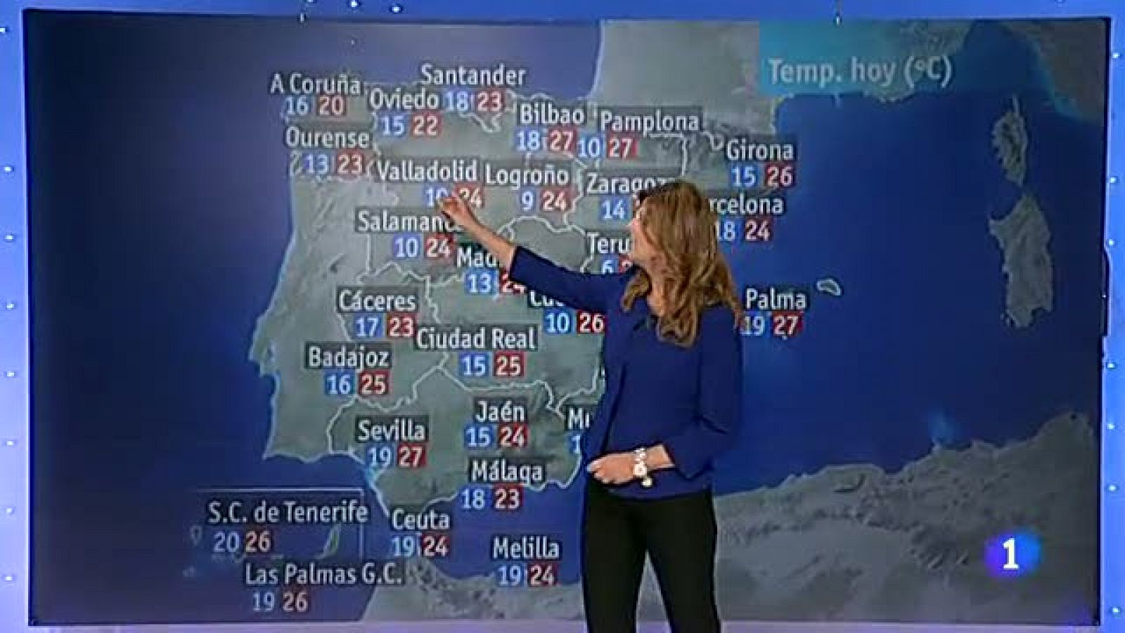 El tiempo: Continúa el tiempo veraniego en la Península pese a los frentes nubosos  | RTVE Play