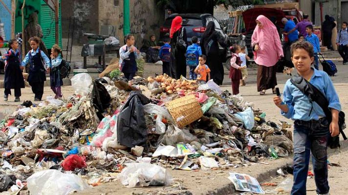 Telediario 1 - Mucho que hacer en Egipto