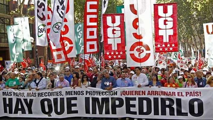 Telediario 1 - Telediario - 15 horas - 07/10/12