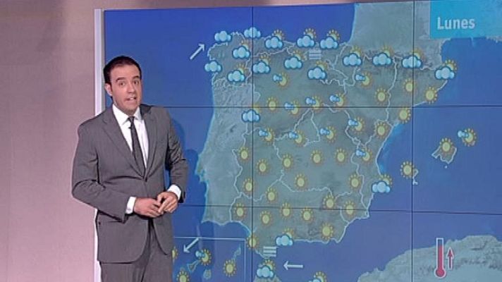 El tiempo - Lluvias débiles en Galicia