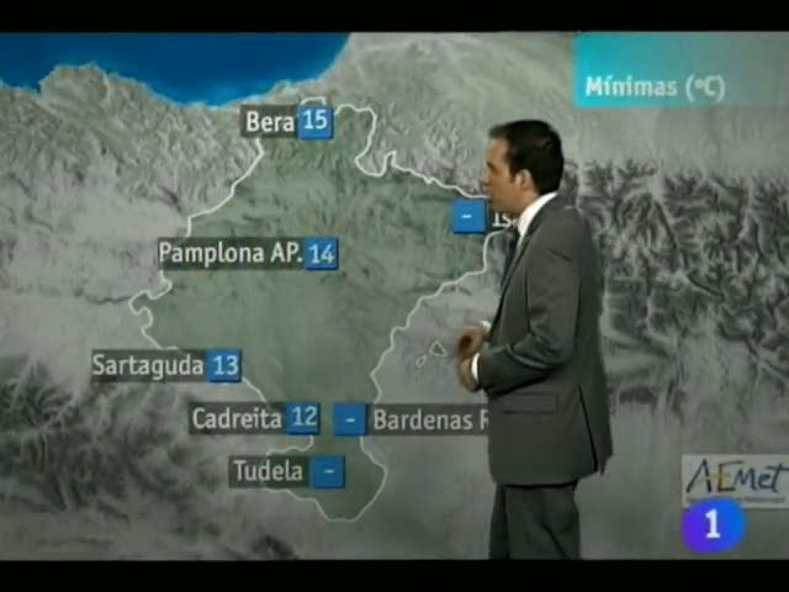 El Tiempo en la Comunidad Navarra - 08/10/12 | Ver