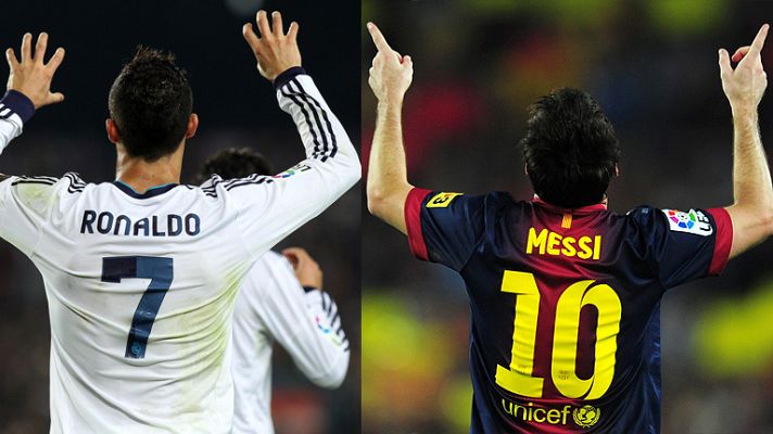 Telediario 1 - El duelo Messi - Cristiano capitaliza el clásico en el Camp Nou