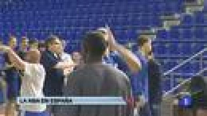 Telediario 1 - Los Mavericks de Nowitkzi contra el Barça