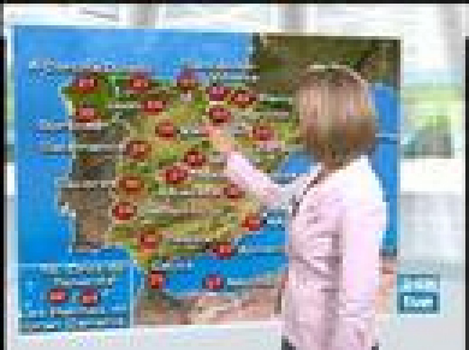 Nubes y claros en la mitad norte del país; sol y calor en el resto