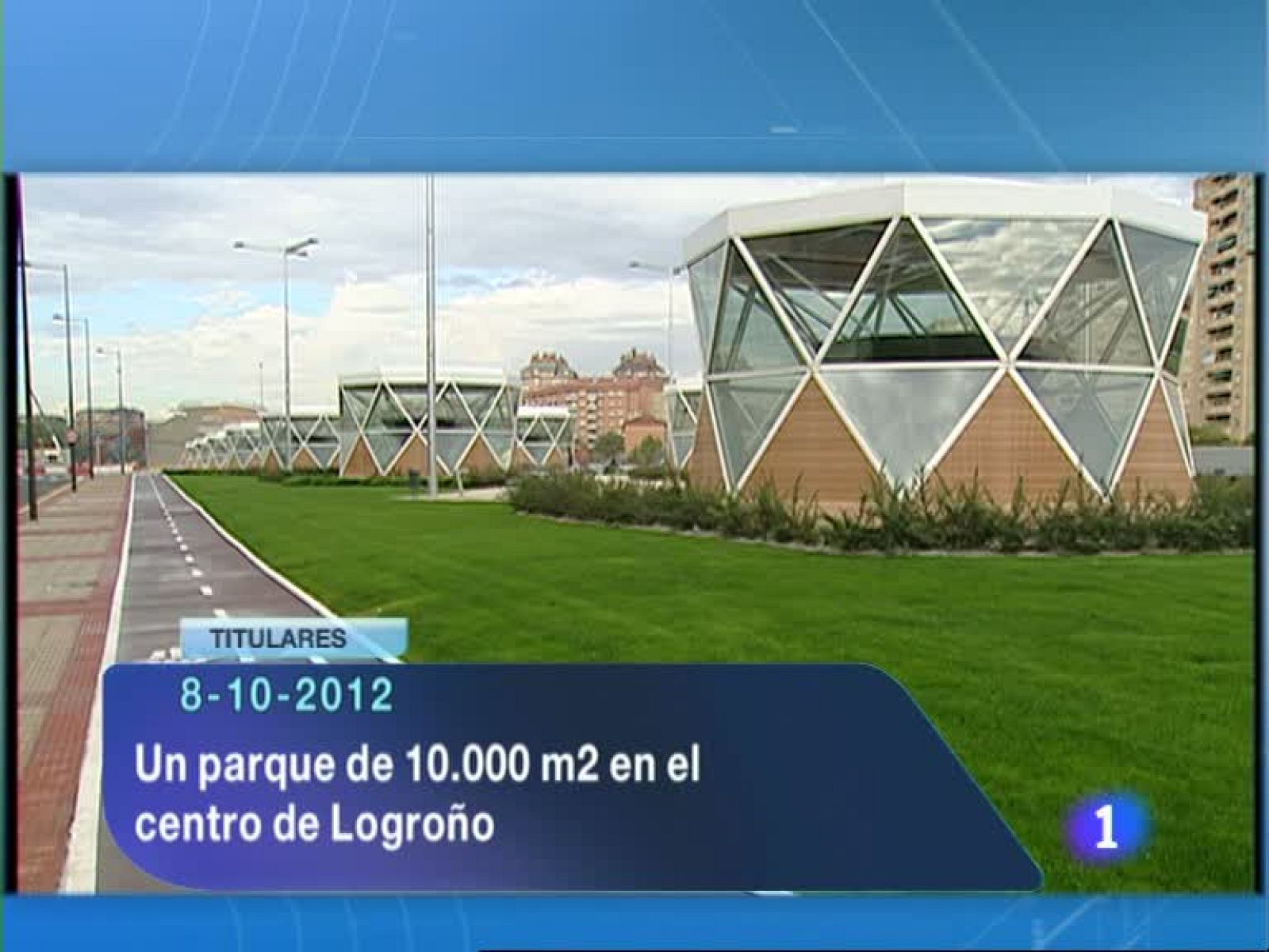 Informativo Telerioja 2 - 08/10/12 | Ver