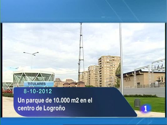 Informativo Telerioja - Informativo Telerioja - 08/10/12