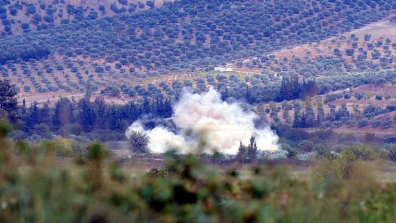 Turquía responde por sexta vez consecutiva al lanzamiento de obuses sirios