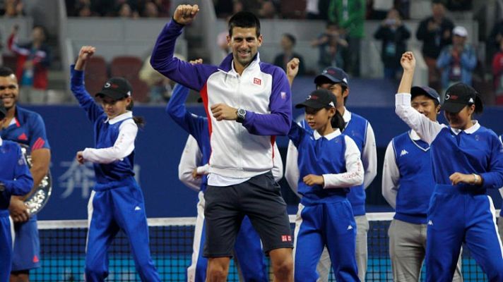 Djokovic baila el "Gangnam Style"