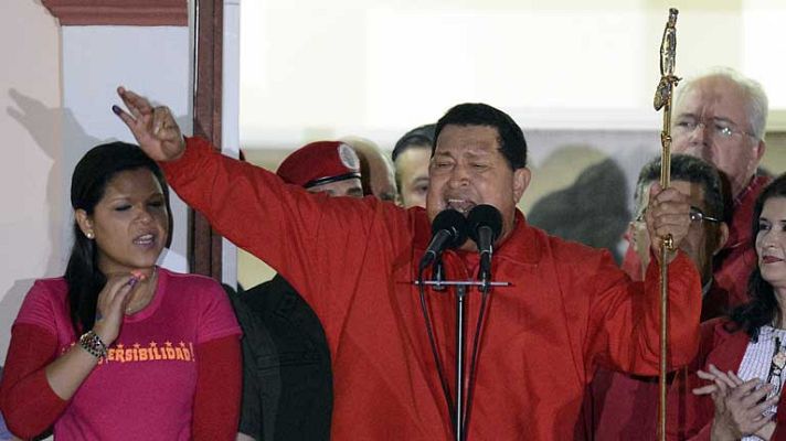 Telediario 1 - La salud de Hugo Chávez