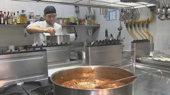 Telediario 1 - Donaciones a comedores sociales