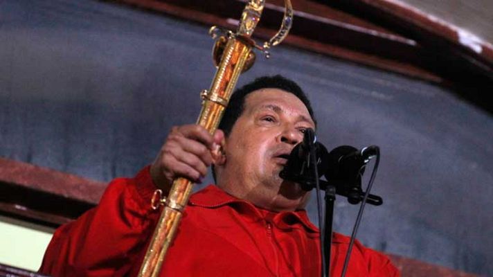 Telediario 1 - Hugo Chávez reelegido presidente