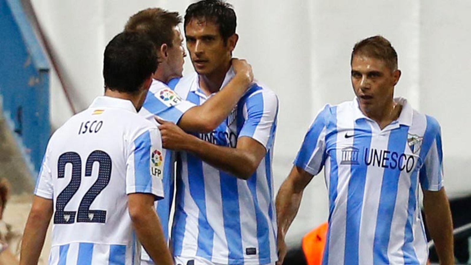 En Málaga sigue la euforia Champions y ya espera al Milan