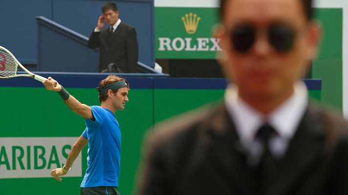 Telediario 1 - Federer, preocupado por las amenazas recibidas en China