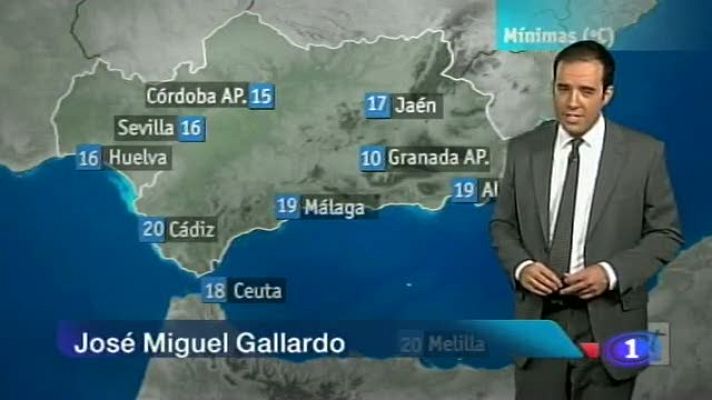 Noticias Andalucía - El tiempo en Andalucía - 08/10/12