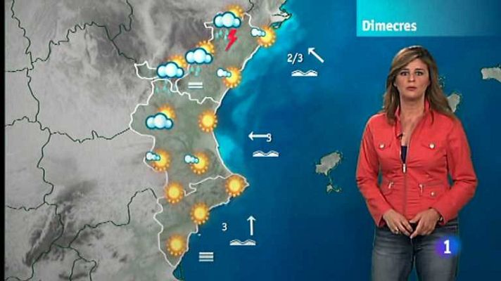 L'informatiu - Comunitat Valenciana - El tiempo en la Comunidad Valenciana - 09/10/12